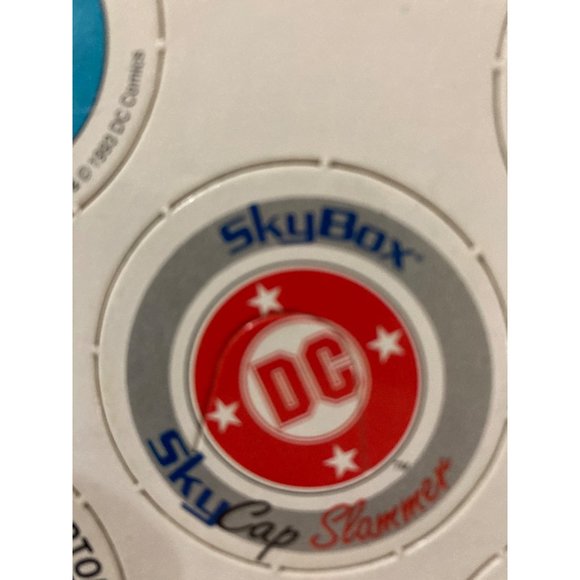 1993 SkyBox DC Comics Skycaps Superman 6" X 5" Promotional Panel - Picture 5 of 8